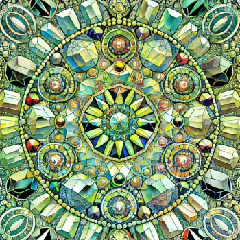 Magic of Kaleidoscope Coloring Pages (Vol. 2)