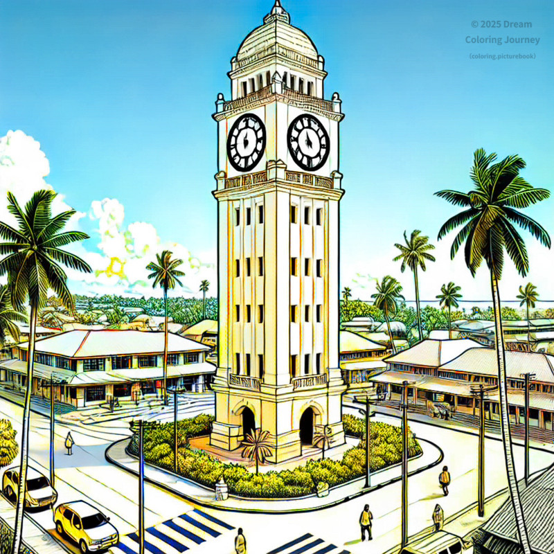 13. Apia Clock Tower