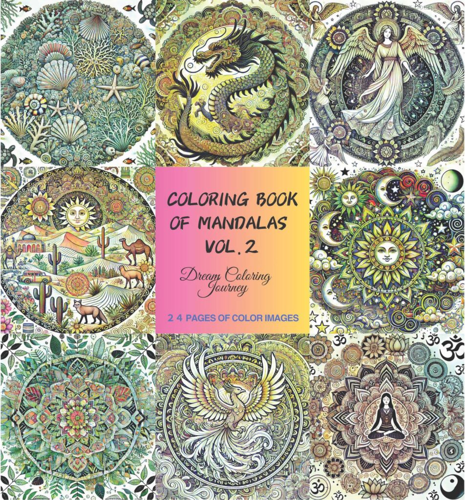 Coloring of mandalas VOL.2