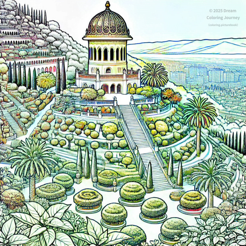 7. Bahai Gardens (Haifa)