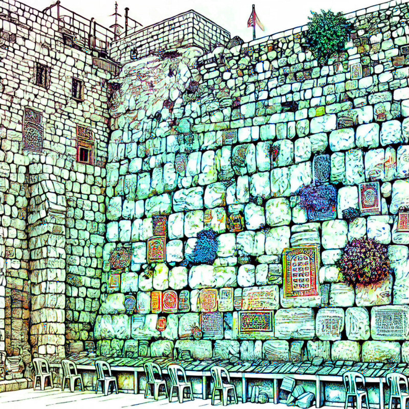 1. Western Wall (Wailing Wall)