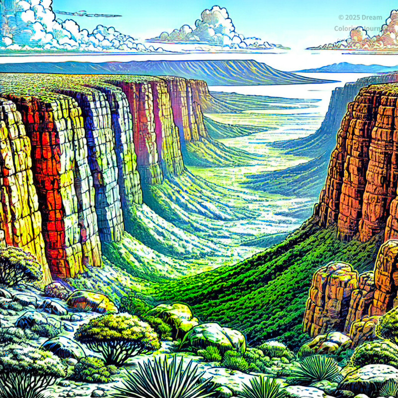 8. Great Rift Valley Cliffs and Landscape