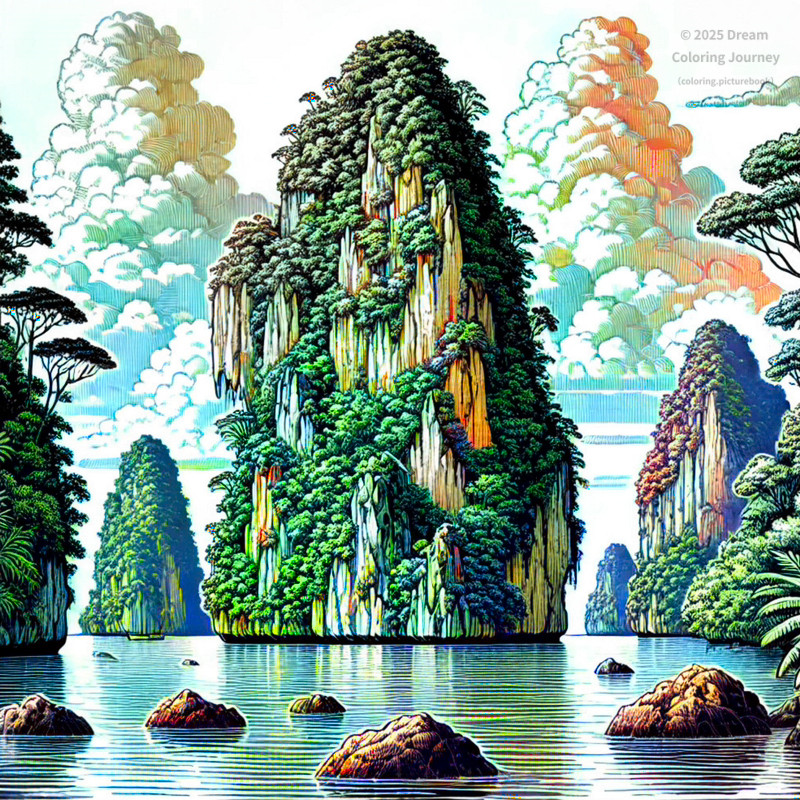 1. Landscapes of the Rock Islands Southern Lagoon
(UNESCO World Heritage)