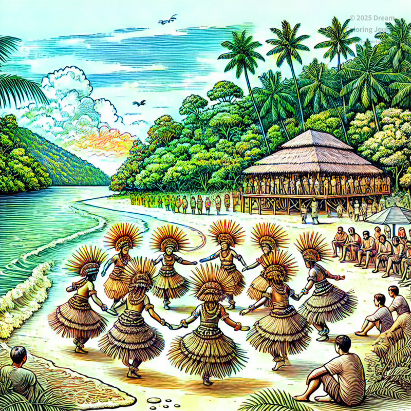 20. Traditional Dance on the Beach