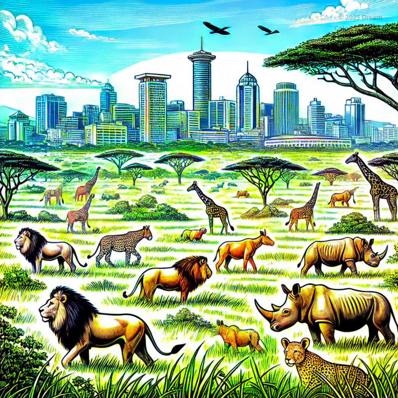 2. Nairobi National Park and Wildlife