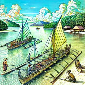 パラオの名所　塗り絵