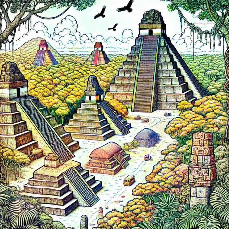 1. Tikal Ruins