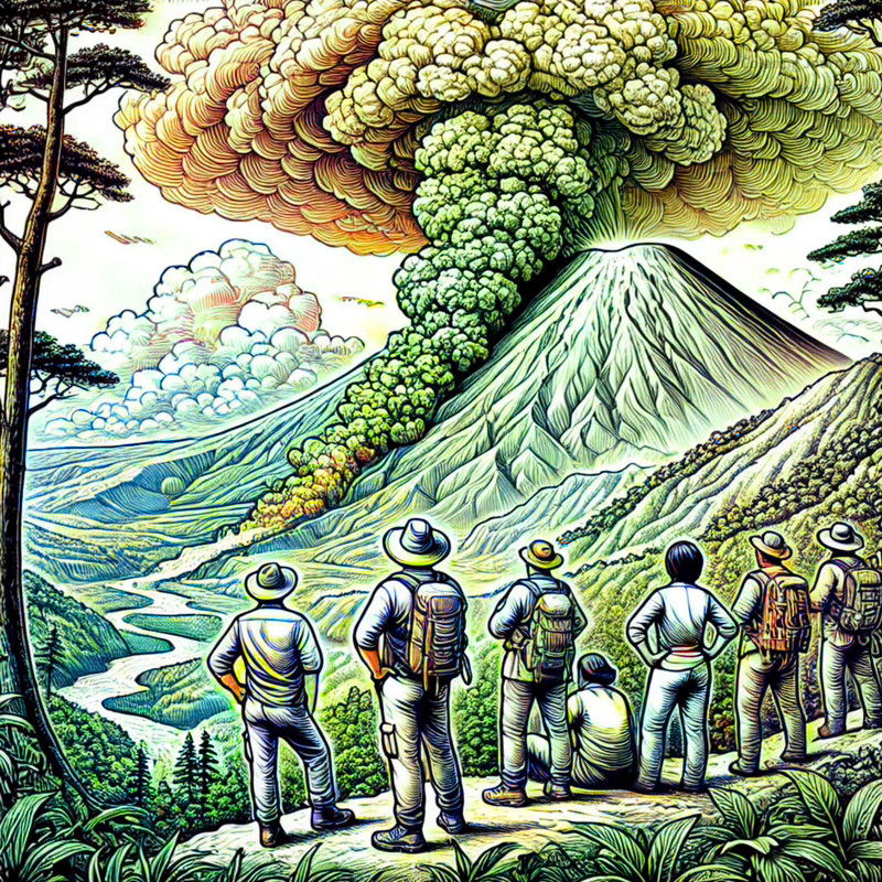 16. Viewing the Eruption of Volcán de Fuego