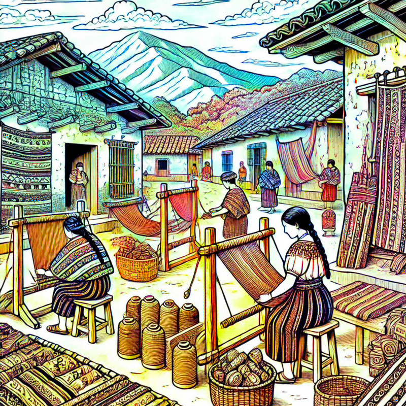 24. Traditional Mayan Weaving Village 
(San Antonio Aguas Calientes)