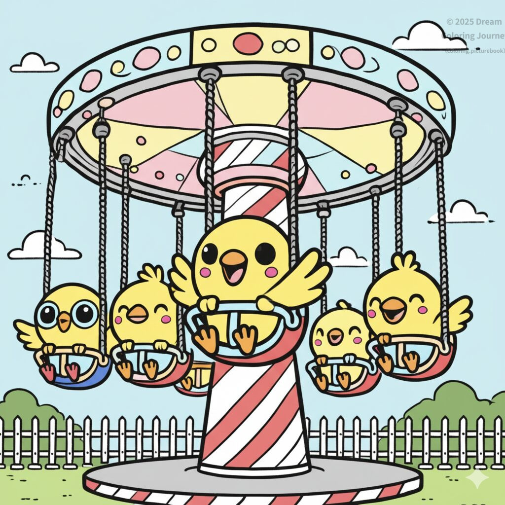 10. Birds' Flying Swing