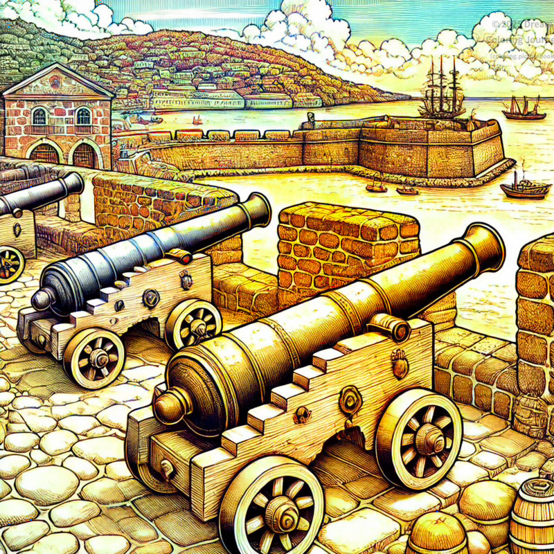 6. Historic Cannons at Fort George
