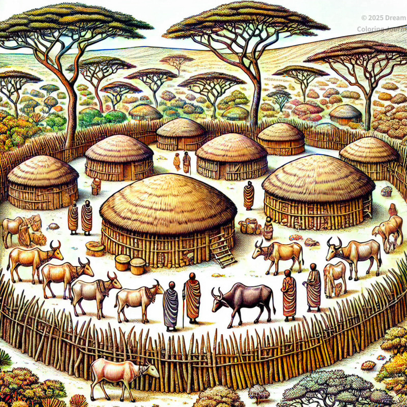 7. Maasai Boma Village