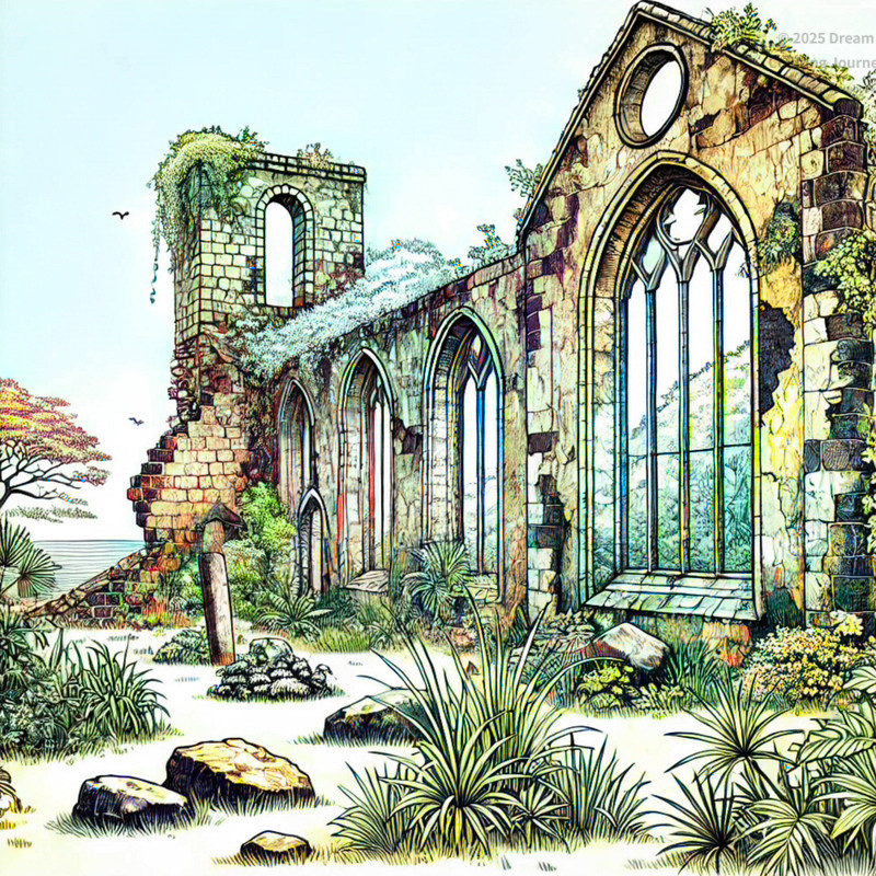 9. Ruins of St. Andrew’s Church