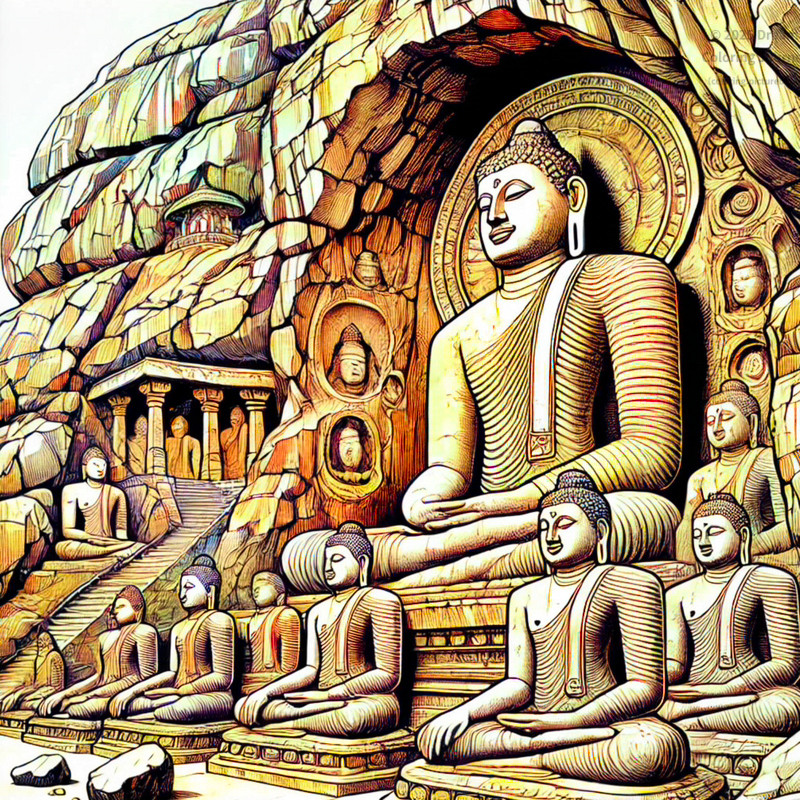 10. Gal Vihara Rock Statues (Polonnaruwa)