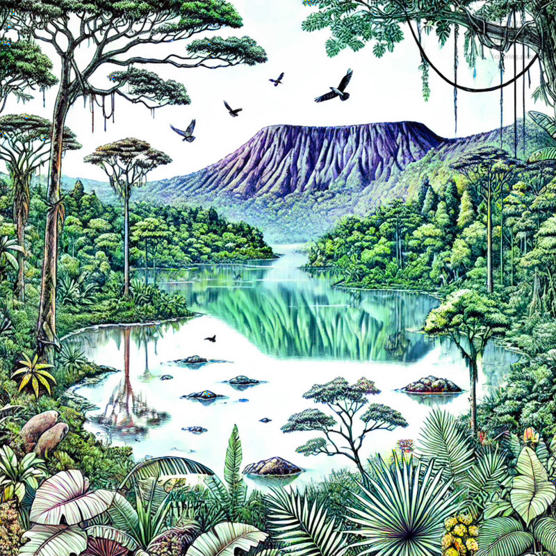 11. Grand Etang Lake and Rainforest