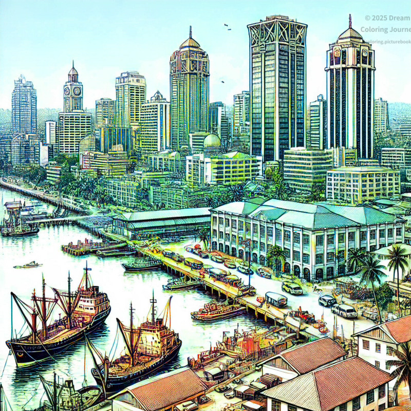 14. Dar es Salaam Skyline