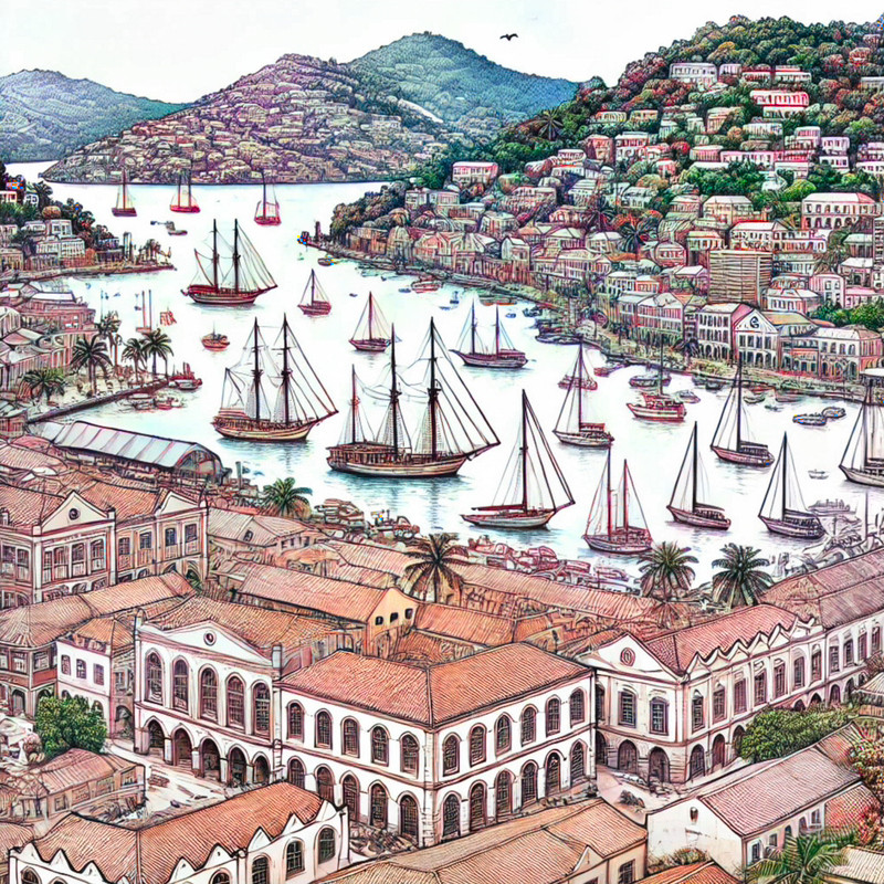 1. Panoramic View of St. George’s Harbour