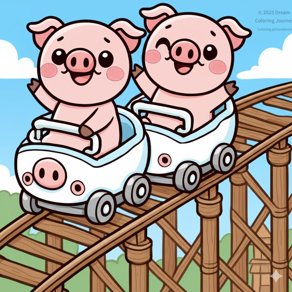 3. Pigs' Roller Coaster
