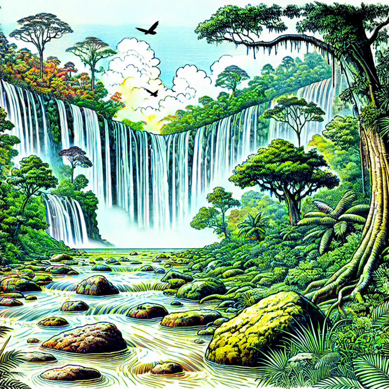 21. Rouna Falls Cascade