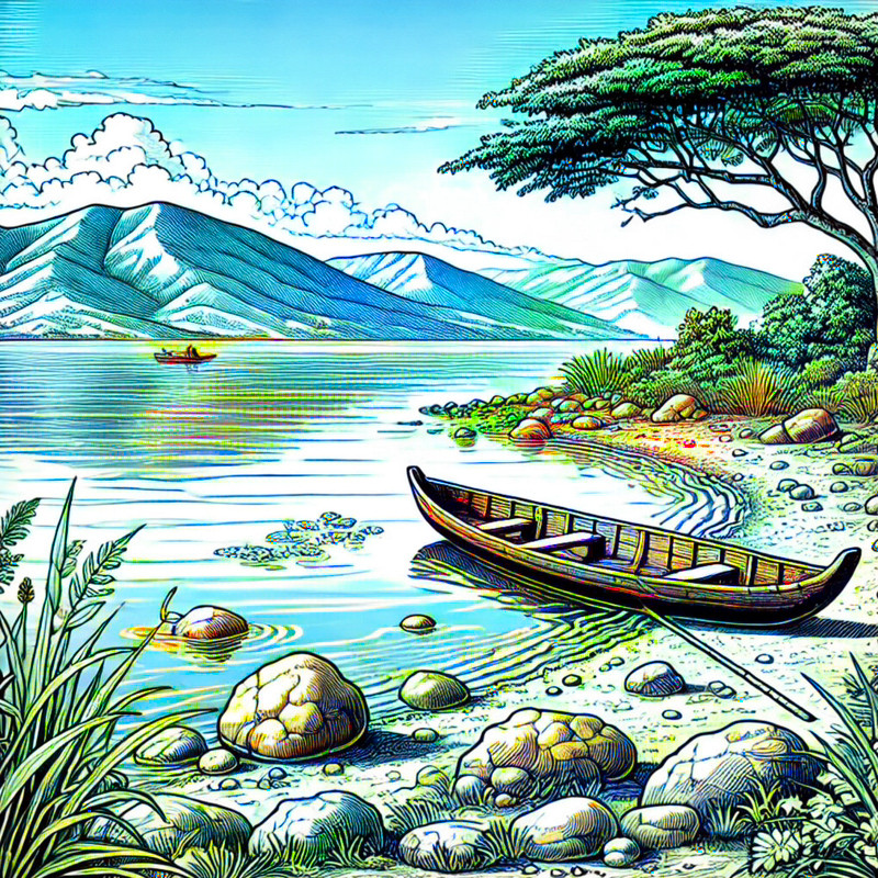 23. Shores of Lake Tanganyika