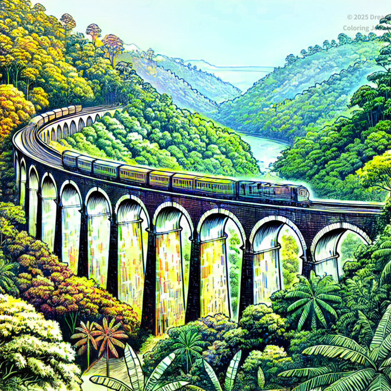 3. Nine Arch Bridge (Ella)