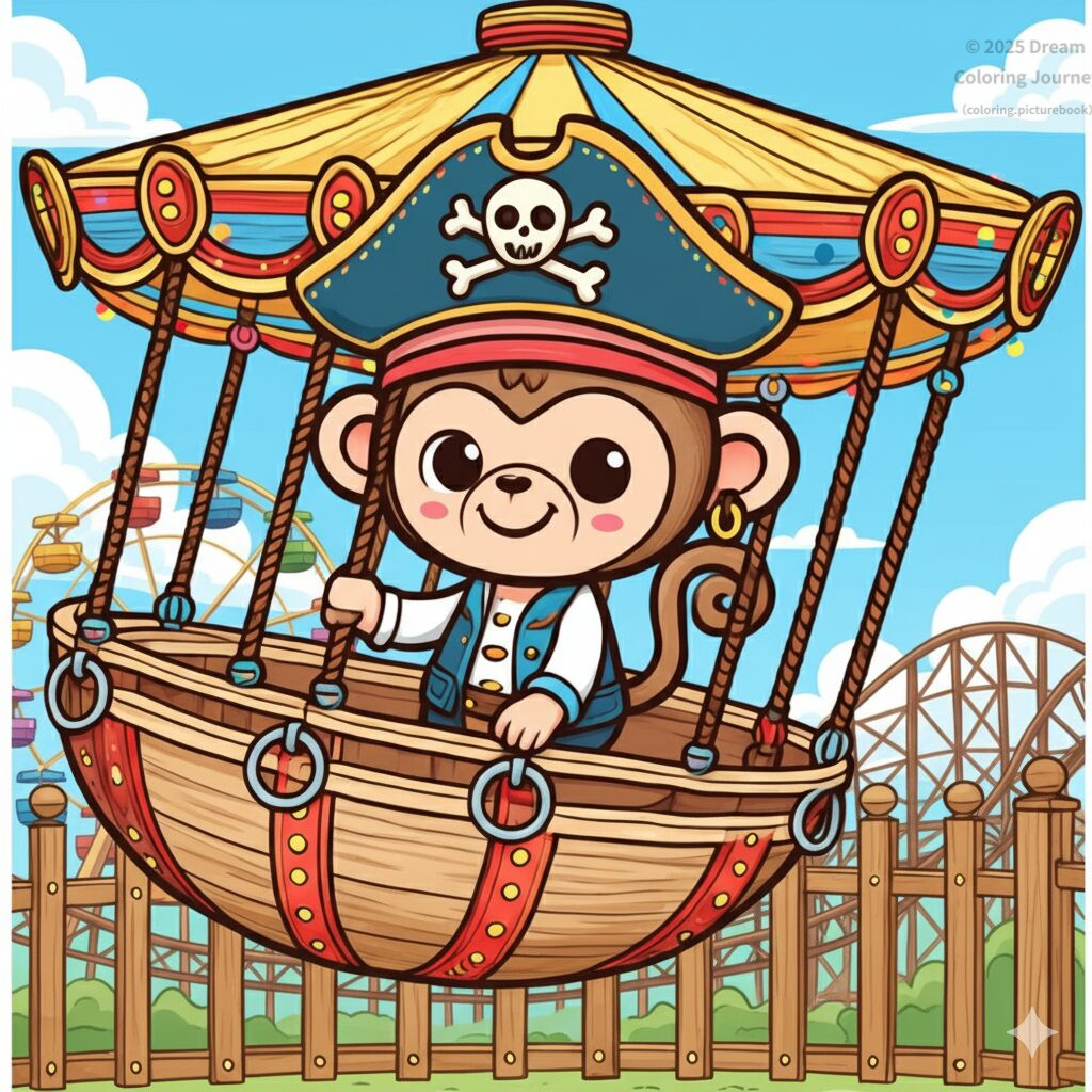 9. Monkey's Pirate Ship