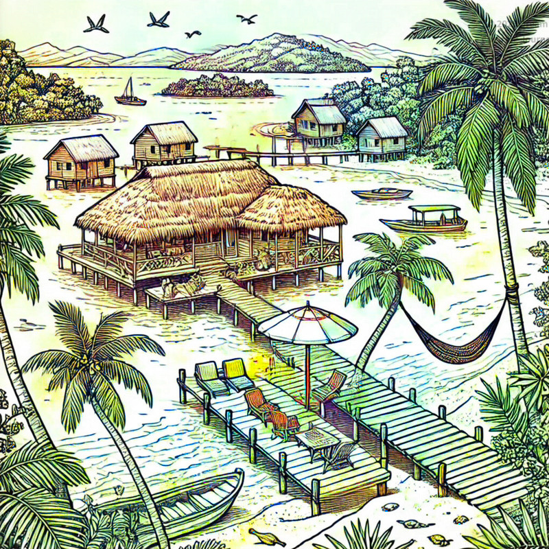 5. Little French Key island paradise scene