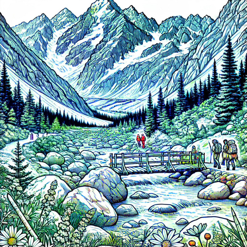 14. Ala-Archa National Park mountain valley