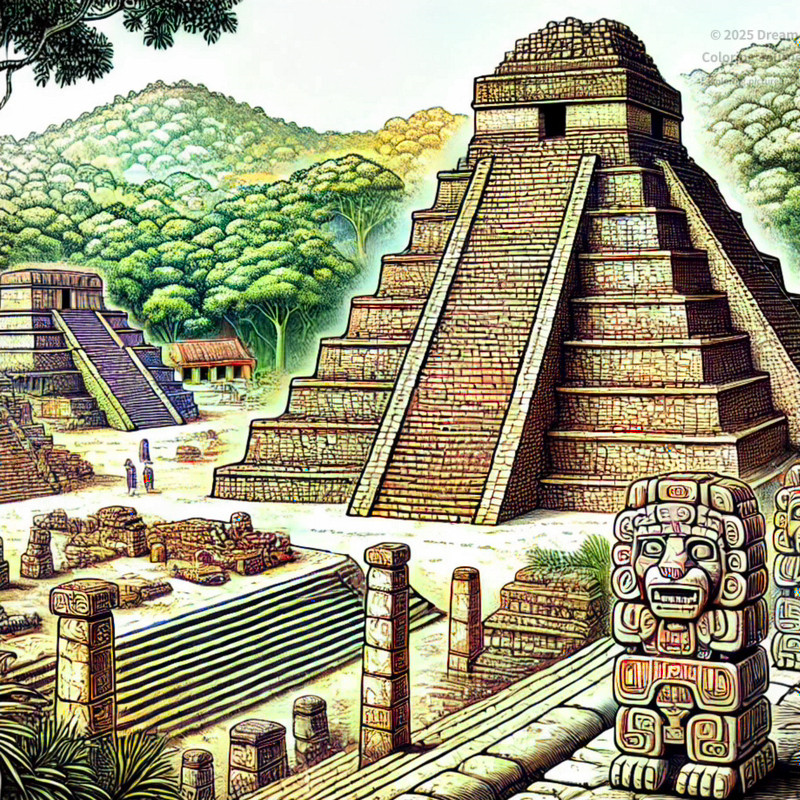 1. Copán Ruins Mayan pyramids and stone stelae