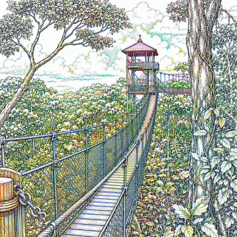 5. Ulu Temburong National Park Canopy Walk
