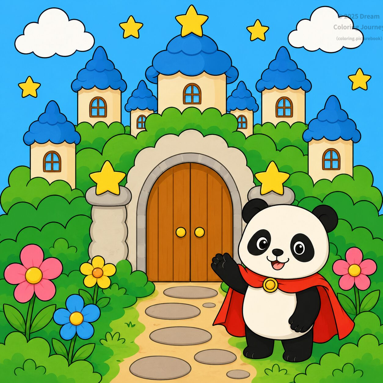 13. Panda Guard at the Cloud Castle Gate