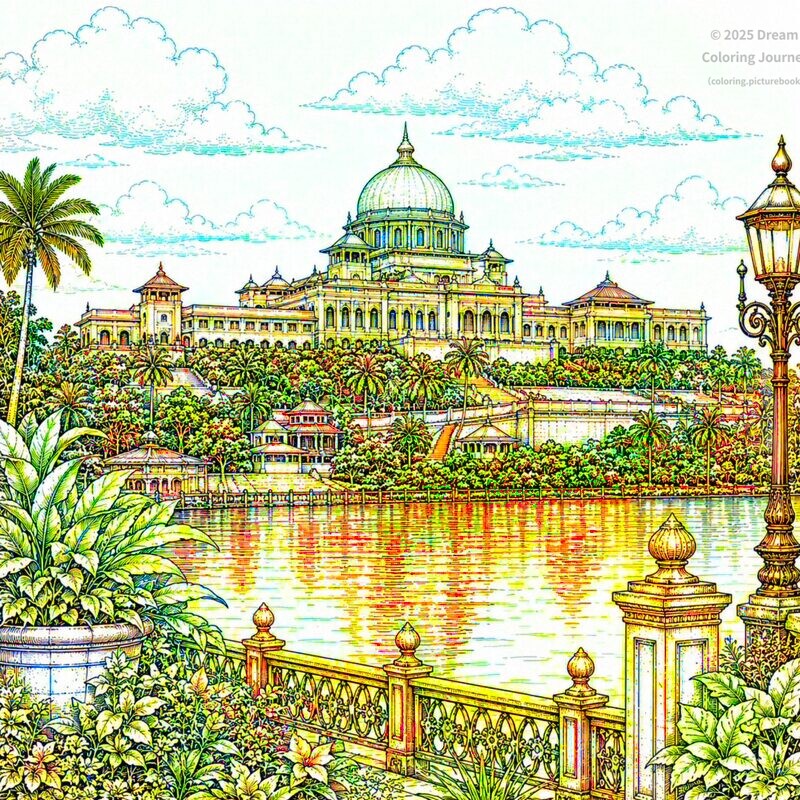 9. Istana Nurul Iman Palace View