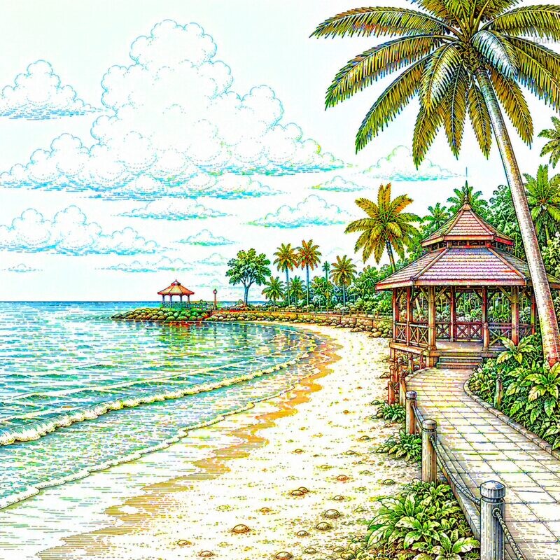 20. Muara Beach Seaside View