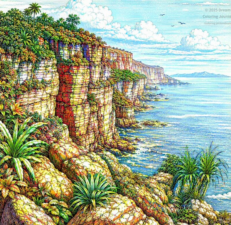 20. Rocky Coastal Cliffs of Vanuatu