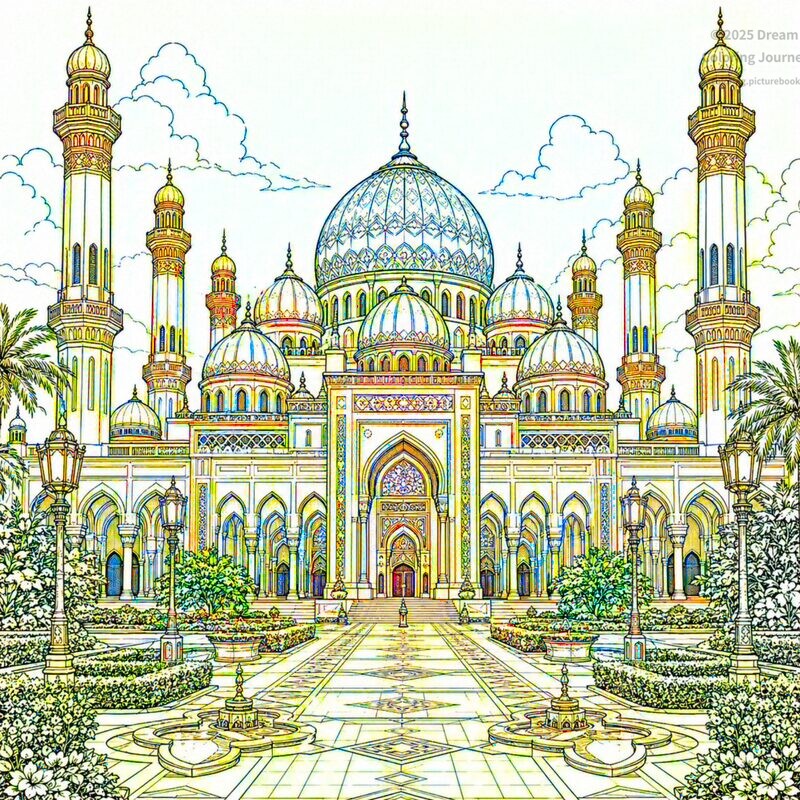 2. Jame’ Asr Hassanil Bolkiah Mosque