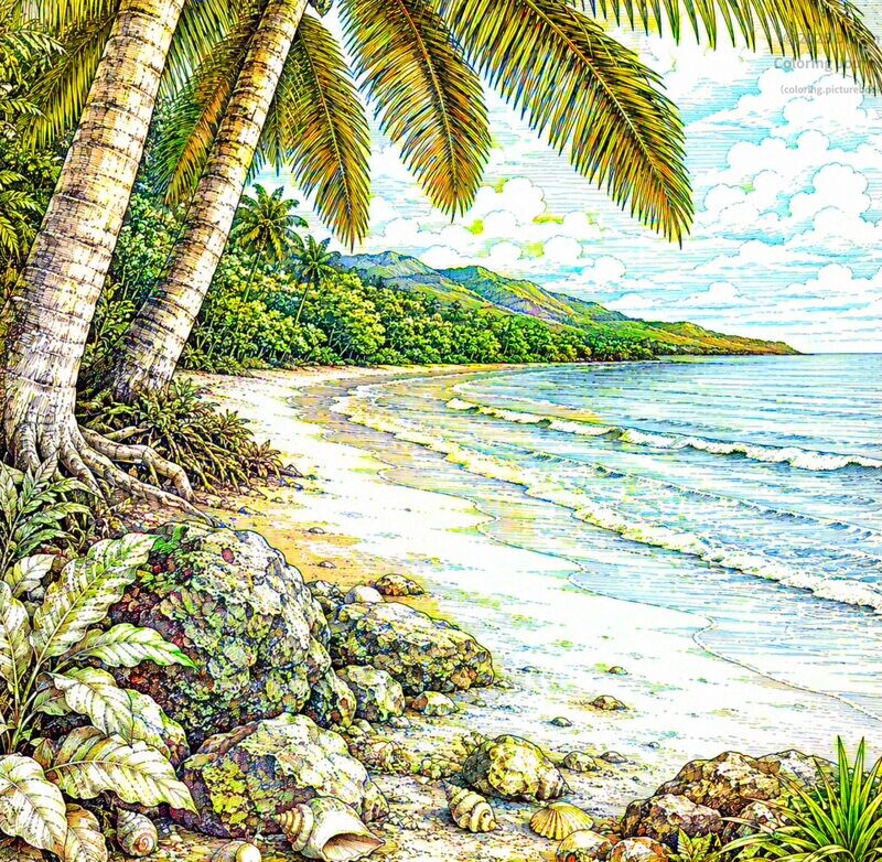 3. Champagne Beach